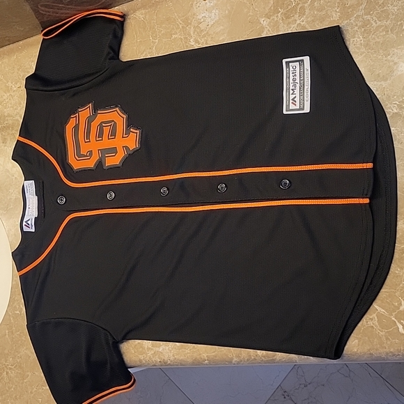 Majestic San Francisco Major League Baseball Youth Jersey, M(10-12) - Picture 3 of 14